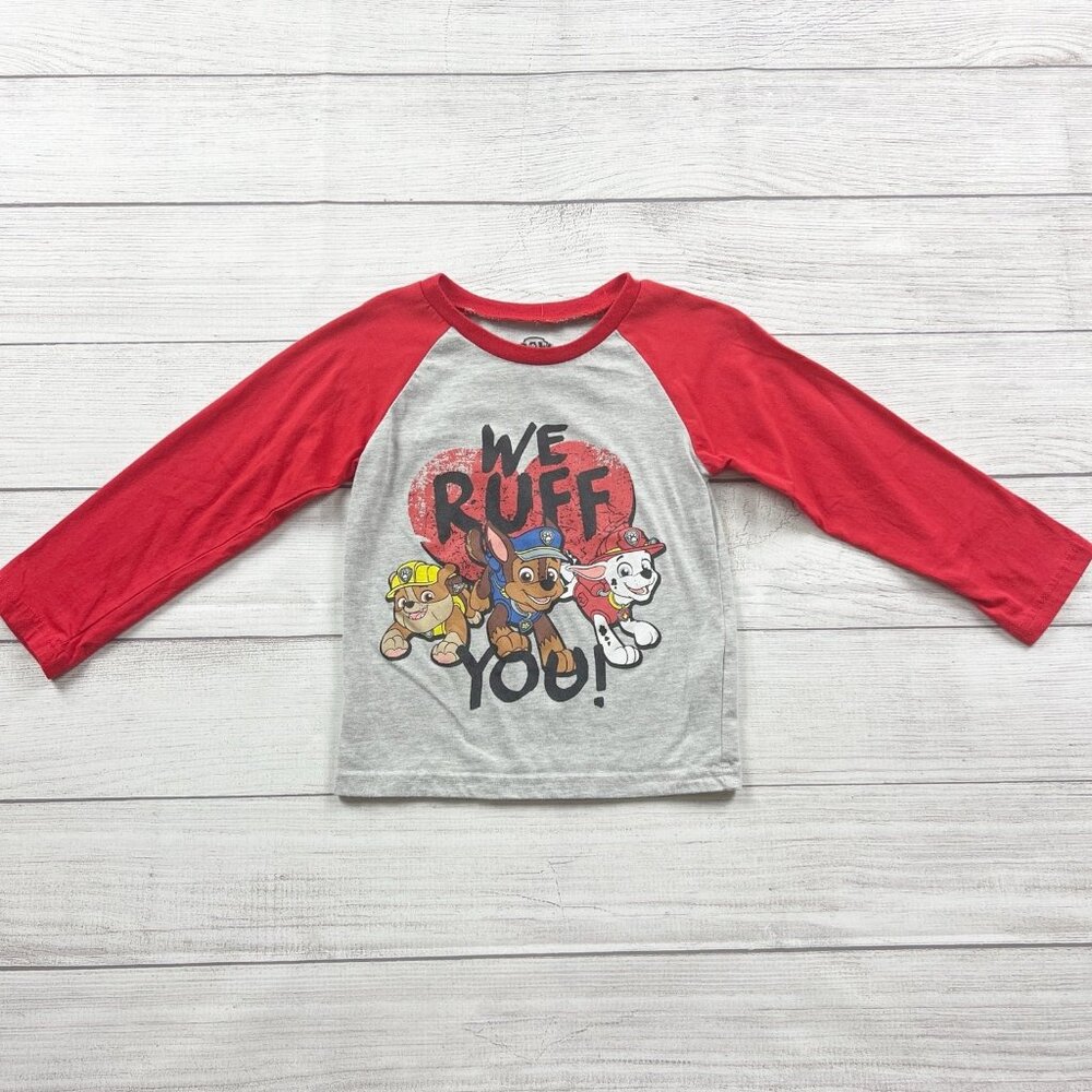Paw Patrol Raglan Heart Shirt